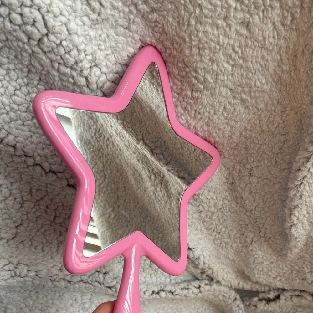 Jeffree Star Bubblegum Pink Star-Shaped Hand Mirror